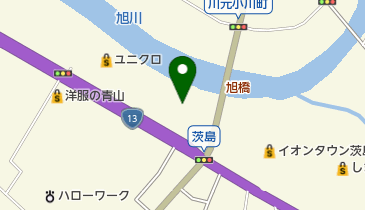 GiGO秋田の地図画像