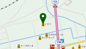 ゲームフィールド鷹巣店の地図画像