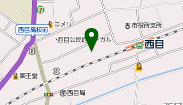 由利本荘市西目B&G海洋センターの地図画像