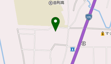 南内越プールの地図画像