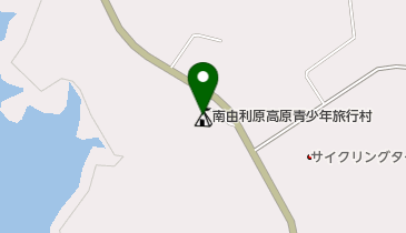 南由利原高原青少年旅行村の地図画像