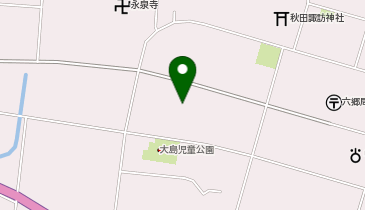 六郷湧水群の地図画像