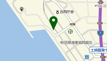 秋田市漁業協同組合活魚・鮮魚直売センターの地図画像