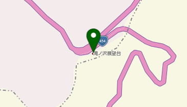 滝ノ沢展望台の地図画像