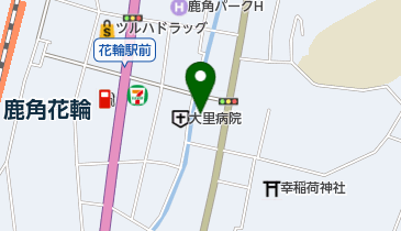 かづの銘酒(株)の地図画像