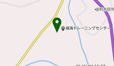 鳥海獅子まつりの地図画像