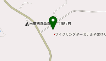 由利原高原サイクリングロードの地図画像