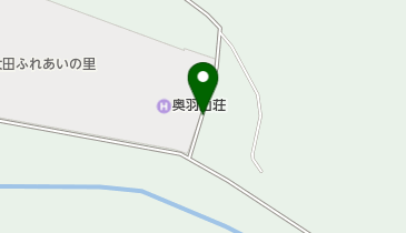 奥羽山荘サイクリングコースの地図画像