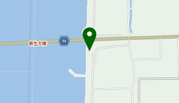 東部承水路新生大橋付近の地図画像