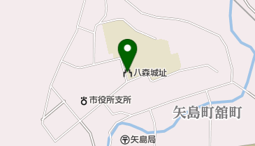 八森城址の地図画像
