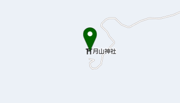 月山神社の地図画像