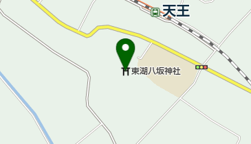 東湖八坂神社の地図画像