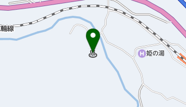 湯瀬温泉の地図画像