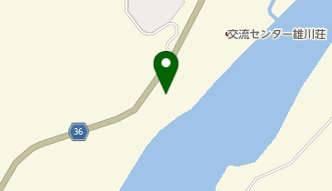 雄物川温泉の地図画像