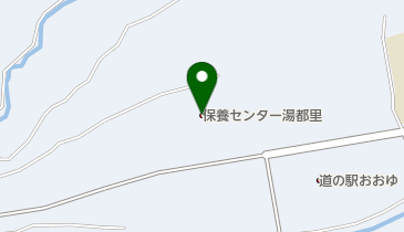 大湯温泉保養センター湯都里の地図画像