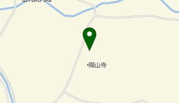 陽山寺の地図画像