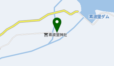 藤里峡の地図画像