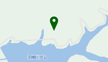 羽根川ダムの地図画像