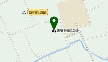 北秋田市鷹巣運動公園の地図画像