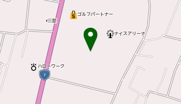 由利本荘総合防災公園の地図画像