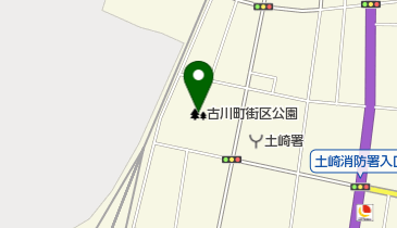 古川町街区公園の地図画像