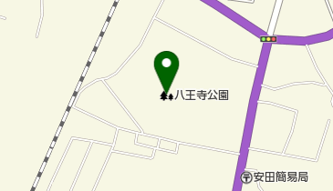 八王寺公園の地図画像