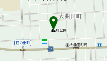 桂公園の地図画像