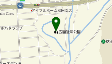 広面近隣公園の地図画像
