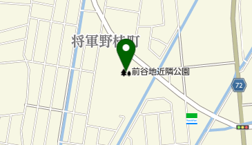 前谷地近隣公園の地図画像