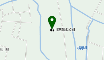 川港親水公園の地図画像