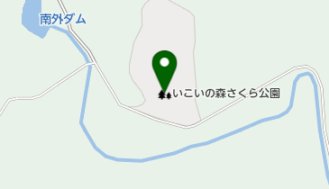 いこいの森さくら公園の地図画像