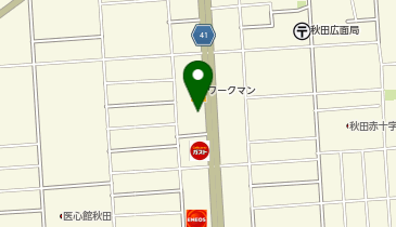 プロントカフェ秋田店の地図画像