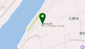 みなとオアシスほんじょうの地図画像