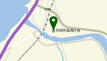 鶴岡市役所温海庁舎の地図画像