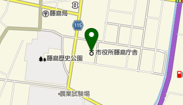 鶴岡市役所藤島庁舎の地図画像