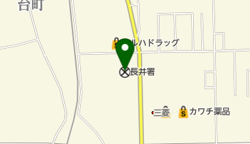 長井警察署の地図画像