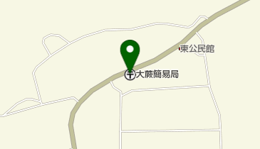 大蕨簡易郵便局の地図画像