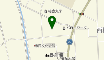 寒河江年金事務所の地図画像