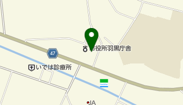 鶴岡市消防署羽黒分署の地図画像