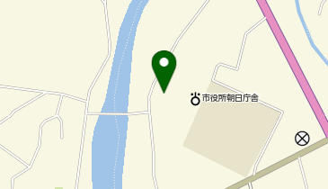 鶴岡市消防署朝日分署の地図画像