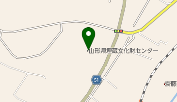 山形県埋蔵文化財センターの地図画像