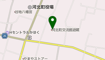 河北町交流館遊蔵の地図画像