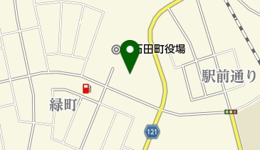 大石田町立図書館の地図画像