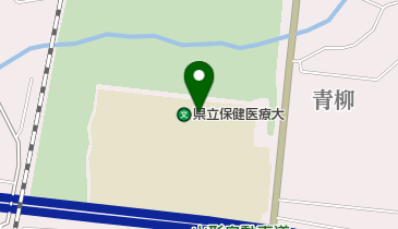 山形県立保健医療大学附属図書館の地図画像