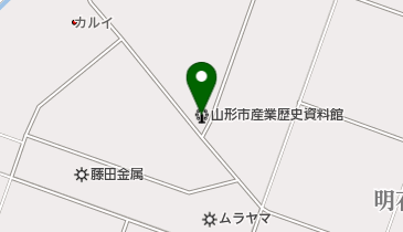 山形市産業歴史資料館の地図画像