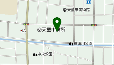 天童市市民文化会館の地図画像