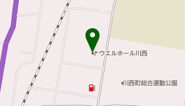 ナウエルホール川西の地図画像