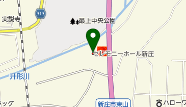 セレモニーホール新庄の地図画像