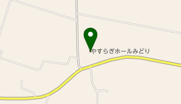 やすらぎホールみどりの地図画像