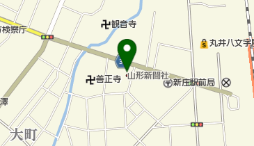 山形新聞社最北総支社新庄支社の地図画像